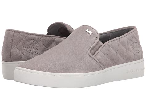 michael kors keaton quilted slip on|Michael Kors keaton logo sneaker.